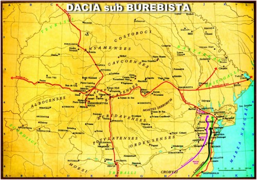 Harta-dacia