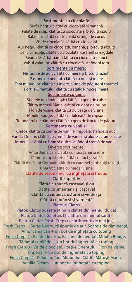 Meniu ClaTos
