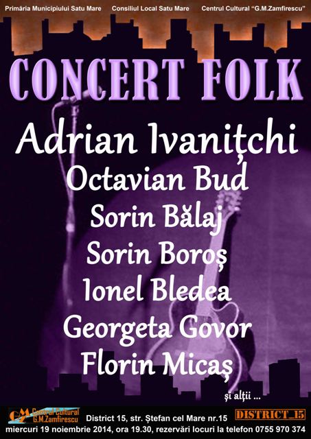 Concert folk 19 nov. 2014