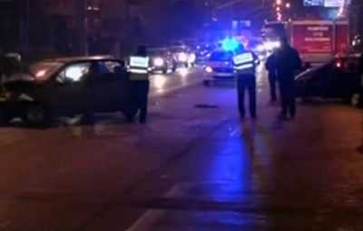 accident pe Lucian Blaga