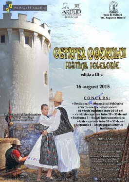 Afis Festivalul Folcloric Ardud 2015