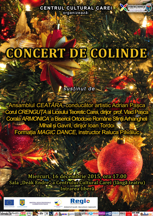 Afis Concert Colinde press m