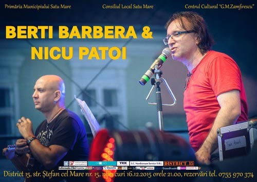 Berti Barbera si Nicu Patoi