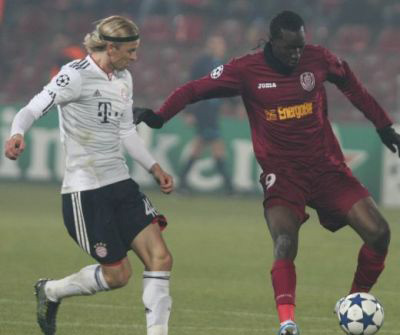 CFR umilită de Bayern în Liga Campionilor