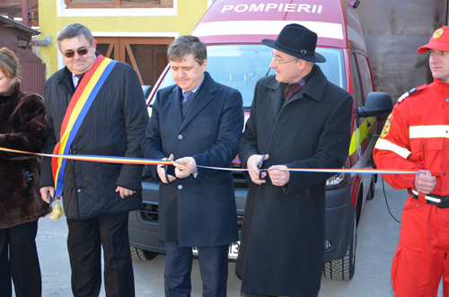 A cincea unitate SMURD din judeţ a fost inaugurată la Tăşnad