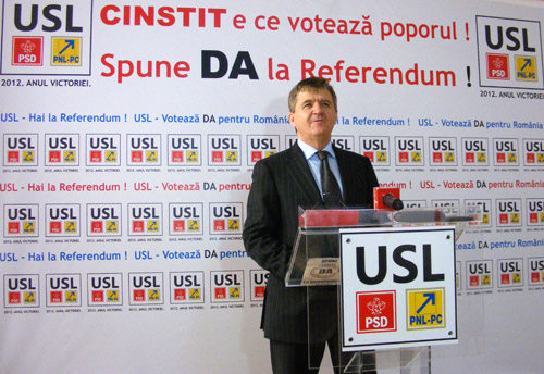 Micea Govor îndeamnă sătmărenii să voteze DA pentru demiterea lui Traian Băsescu