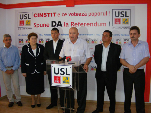 Sindicaliștii îndeamnă sătmărenii să se prezinte duminică la referendum Sindicaliștii îndeamnă sătmărenii să se prezinte duminică la referendum