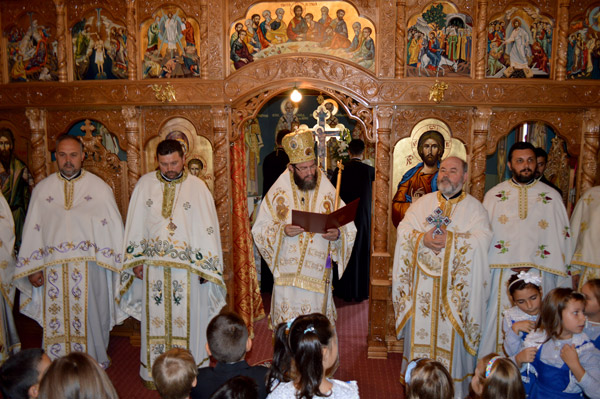 Oficialităţile locale prezente la deschiderea anului şcolar, la Liceul Teologic Ortodox „Nicolae Steinhardt”