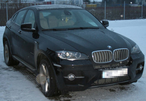 BMW X6 furat din Franţa depistat de poliţiştii de frontieră