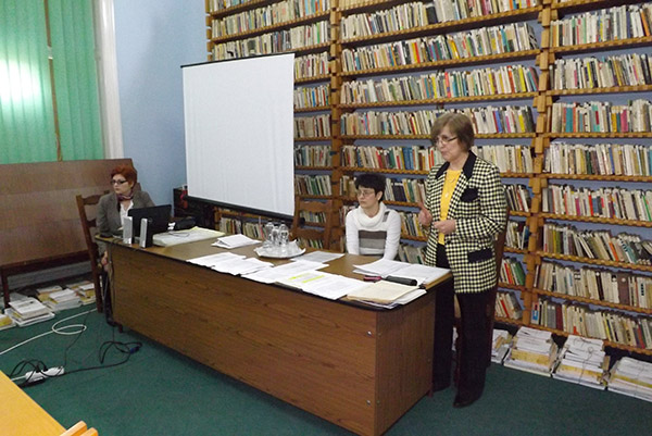 Bibliotecarii au participat astăzi la prima întâlnire profesională din acest an