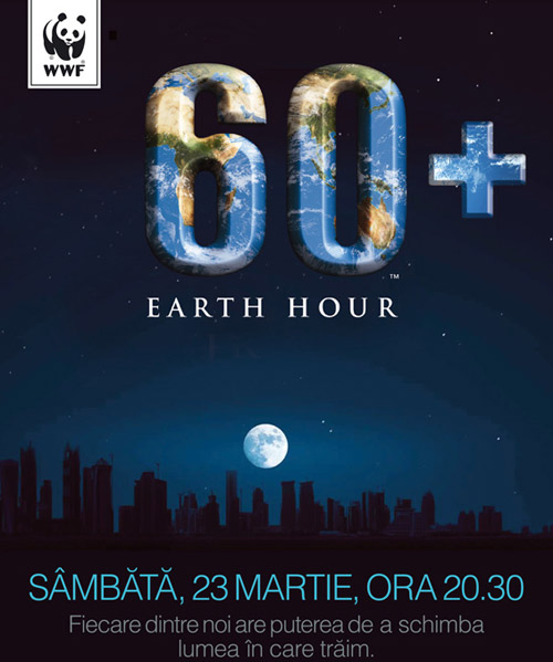Earth Hour sărbătorită şi la Satu Mare