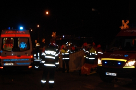 Accident cu victimă încarcerată pe strada Aurel Vlaicu din Satu Mare