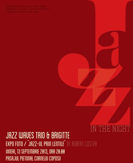Concert de jazz în aer liber, vineri seara, la Satu Mare