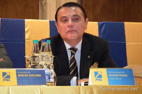 Ovidiu Silaghi, reconfirmat în funcţia de preşedinte al PNL Satu Mare
