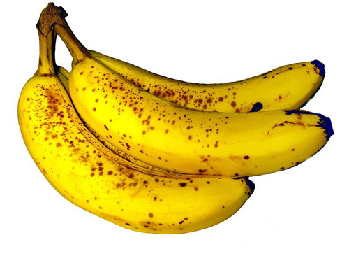 De ce să mâncăm banane cu coaja pătată