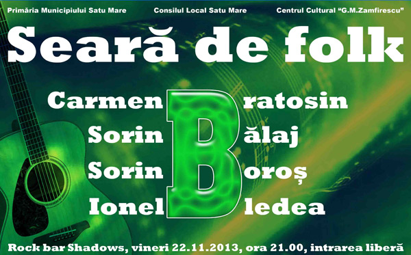 Vezi ce evenimente organizează Primăria Satu Mare şi Centrul Cultural „G. M. Zamfirescu” în următoarea perioadă