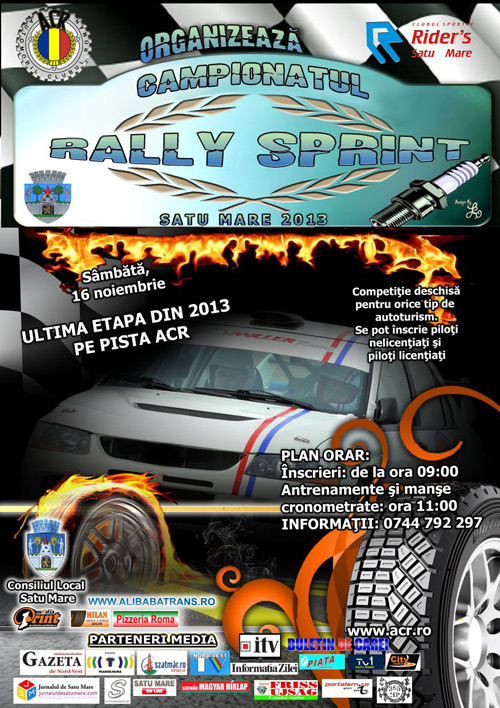 Campionatul „Rally Sprint” Satu Mare, 2013, etapa a V-a