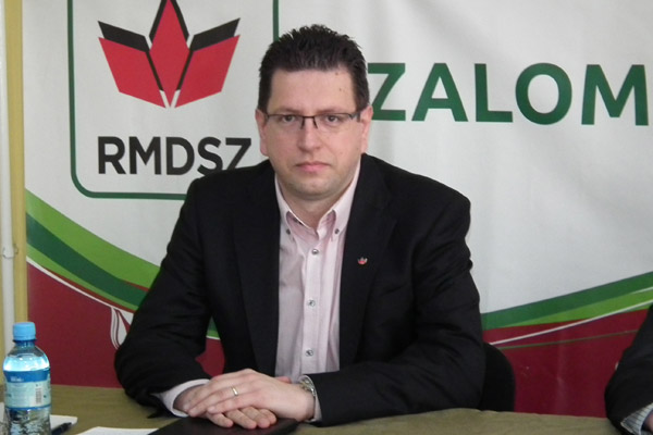 Candidatul UDMR, Vincze Lorant, în vizită la Satu Mare