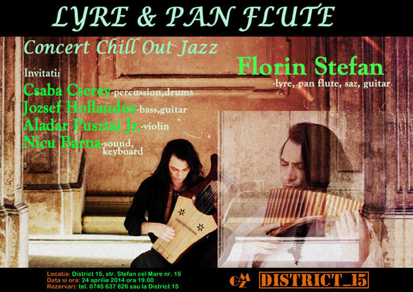 Concert Chill Out Jazz la „District 15” din Satu Mare