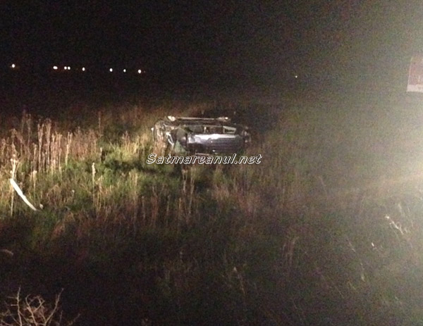 Accident grav la intrarea în Satu Mare (galerie foto)
