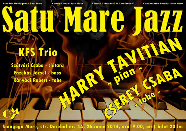 Concert de jazz la Sinagoga Mare
