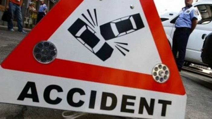 Un șofer beat a părăsit locul accidentului