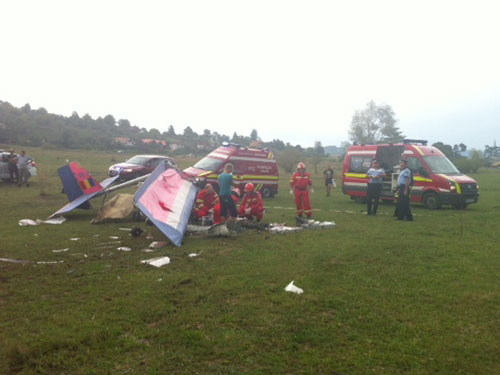 Un sătmărean a murit într-un accident aviatic în județul Maramureș