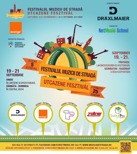 „Festivalul Muzicii de Stradă”, în week-end, la Satu Mare