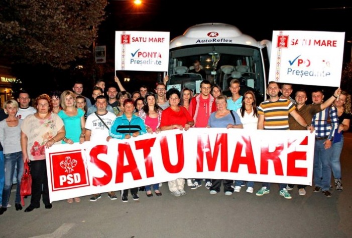 Peste 500 de social-democrați sătmăreni participă la lansarea lui Victor Ponta la prezidențiale