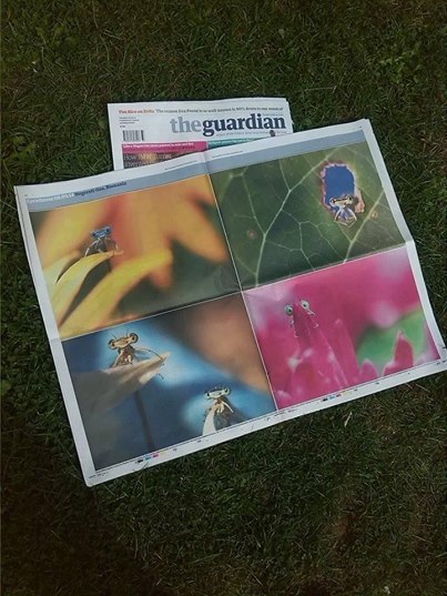 Ziarul britanic „The Guardian”, dedică două pagini fotografiilor lui Remus Ţiplea