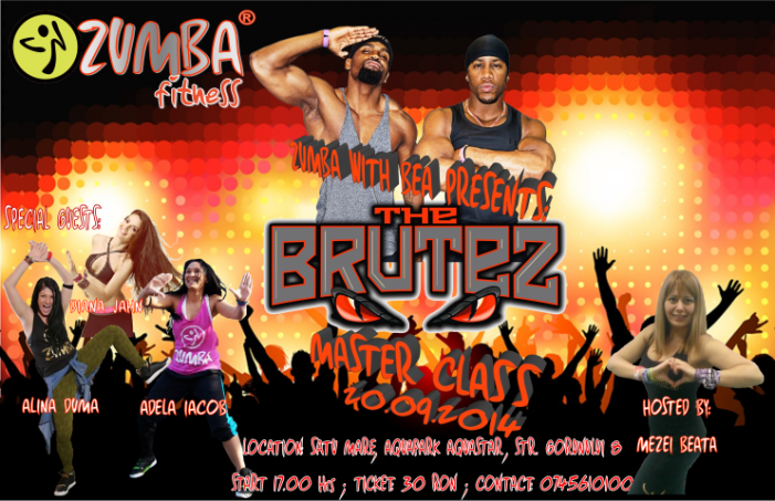 Zumba party cu americanii de la „The Brutez”, săptămâna viitoare, la Satu Mare