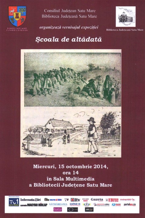 Școala de altădată surprinsă într-o expoziție foto-documentară