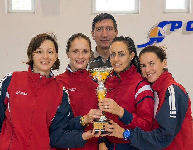 Simona Pop a câștigat „Cupa României” la spadă feminin, cu echipa CSA „Steaua” București