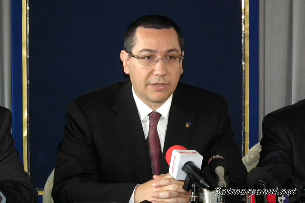 Victor Ponta vine la Carei și Satu Mare, de „Ziua Armatei Române”