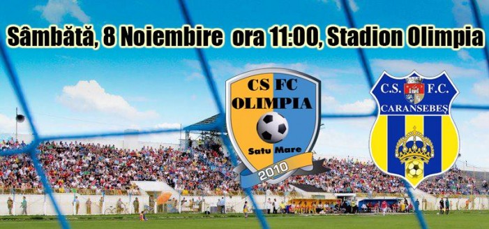 Fotbal: FC Olimpia Satu Mare-FC Caransebeș Fotbal: FC Olimpia Satu Mare-FC Caransebeș