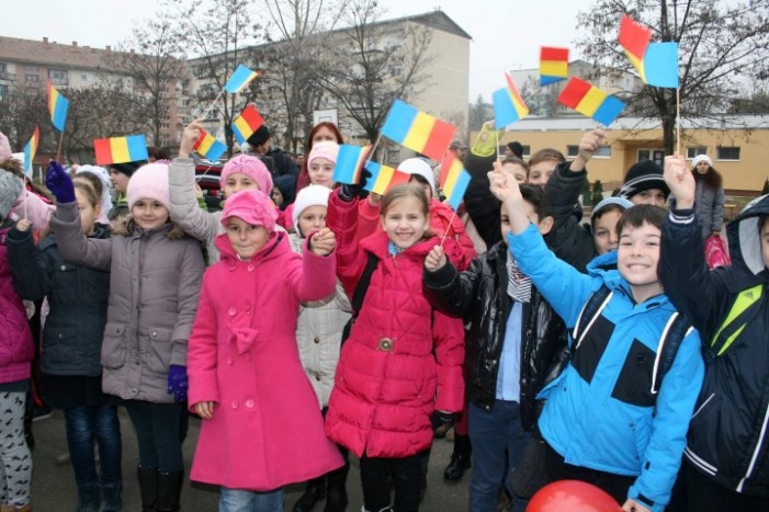 Ziua de 1 Decembrie, marcată la Școala Gimnazială „Octavian Goga” din Satu Mare