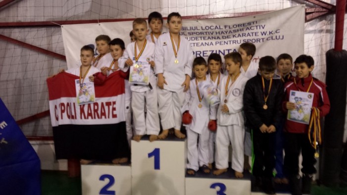 Debut de an excelent pentru micii karateka de la CSM Satu Mare
