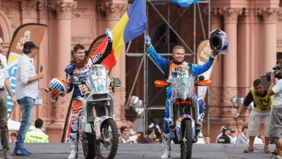 Sătmăreanul Emanuel Gyenes a luat startul în Raliul Dakar 2015