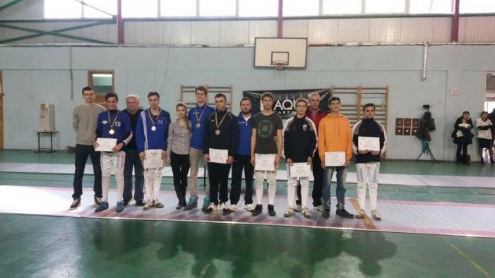 Sătmăreanul Adam Macska, medalia de aur la Campionatul Național de spadă juniori