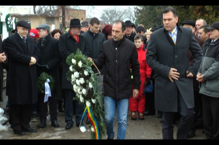 Adrian Ștef a participat la Carei, la comemorarea șvabilor deportați în fosta URSS