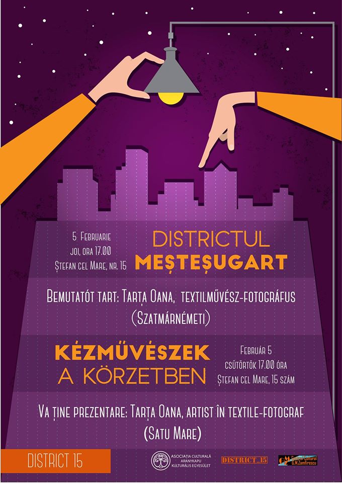 MeşteşugArt cu Oana Tarța, la District 15