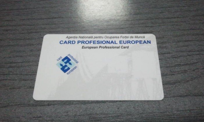 „Cardul profesional european” se poate ridica de la sediul AJOFM Satu Mare