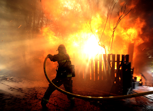 Incendiu în Moișeni