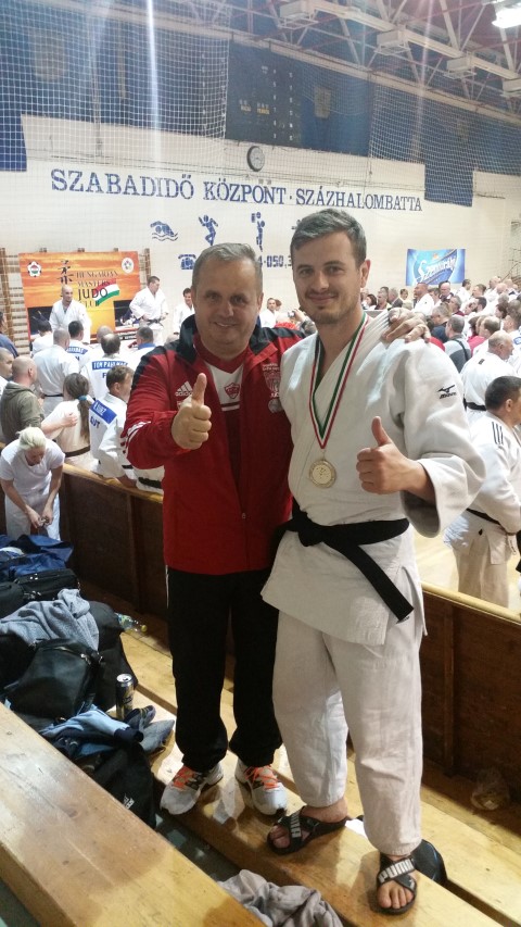 Vasile Fușle jr. a cucerit medalia de argint la „Hungarian Open Masters Judo Championships”