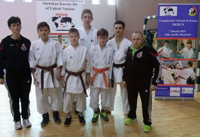 Sportivi din Carei la Campionatul Național de Karate Shotokan