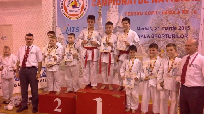 Karate: Două titluri de vicecampioni naționali și patru medalii de bronz pentru CSM Satu Mare
