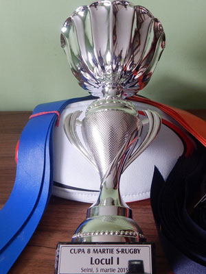Școala „Grigore Moisil” din Satu Mare, câștigătoarea turneului de rugby tag de la Seini