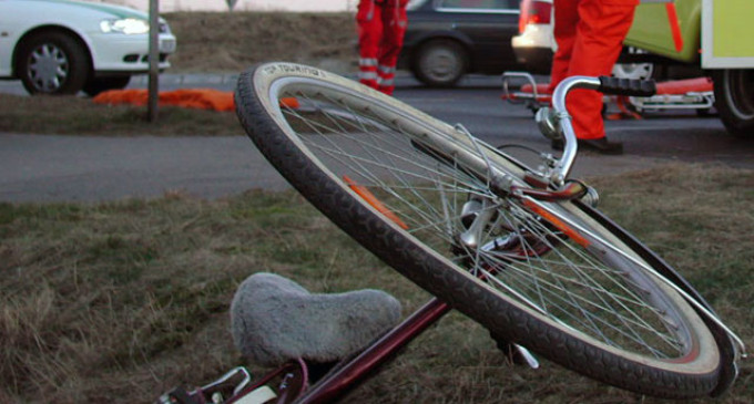 Biciclist accidentat pe strada Odoreului din Satu Mare