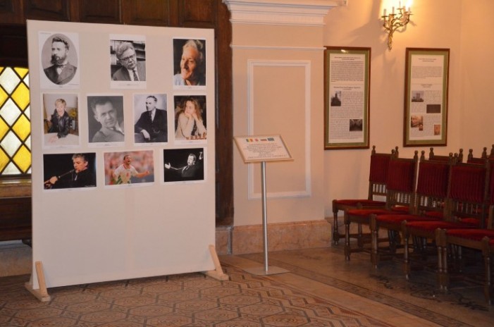 Fotografii cu personalități ale culturii bulgare, expuse la Carei