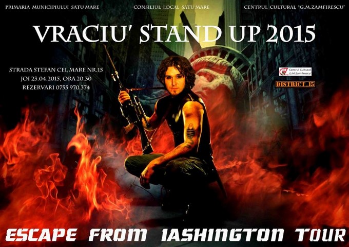 Satu Mare: Stand up comedy şi concert pop-blues-jazz